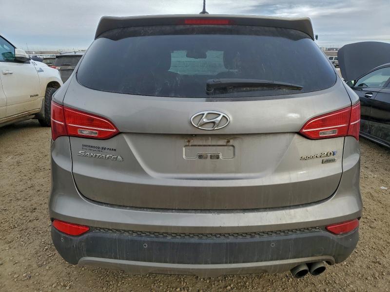 5XYZUDLA8DG075780 - 2013 HYUNDAI SANTA FE S SILVER photo 6