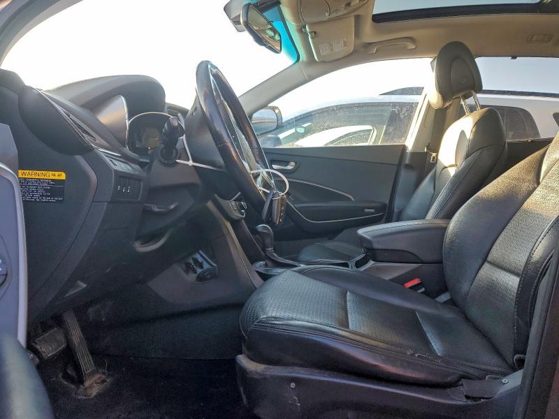 5XYZUDLA8DG075780 - 2013 HYUNDAI SANTA FE S SILVER photo 7