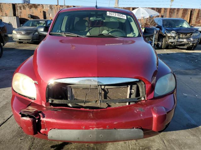 3GNDA13D37S619267 - 2007 CHEVROLET HHR LS BURGUNDY photo 5