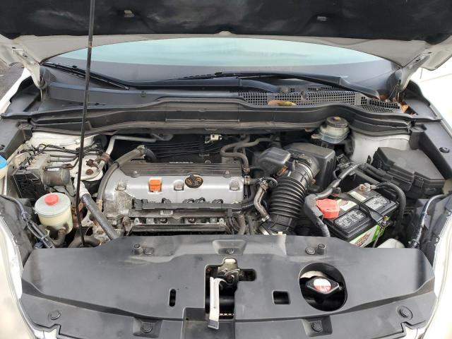 5J6RE4H59AL048607 - 2010 HONDA CR-V EX WHITE photo 12
