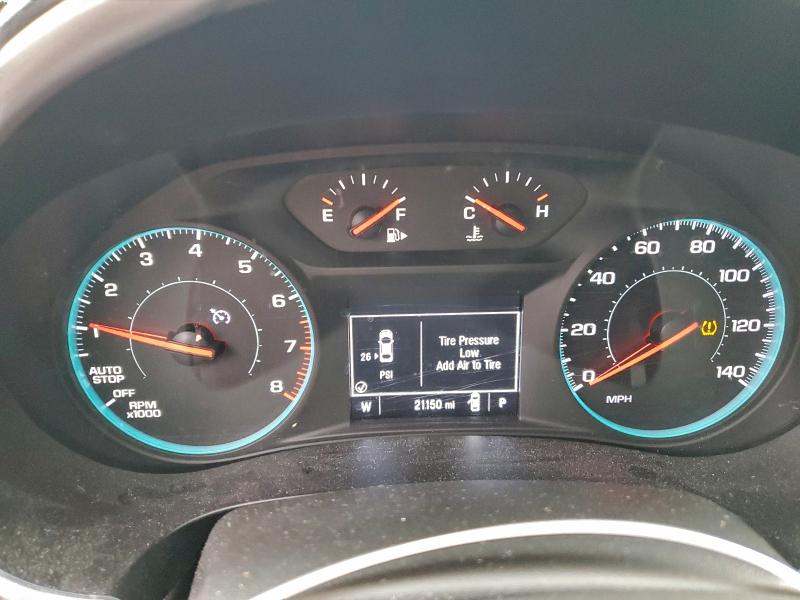 1G1ZC5ST0NF166180 - 2022 CHEVROLET MALIBU LS فضي صورة 9