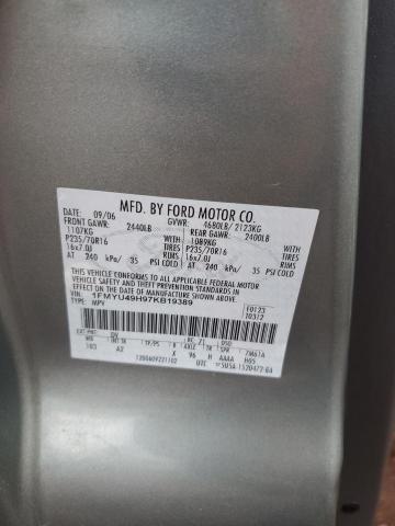 1FMYU49H97KB19389 - 2007 FORD ESCAPE HEV Yaşıl foto 12