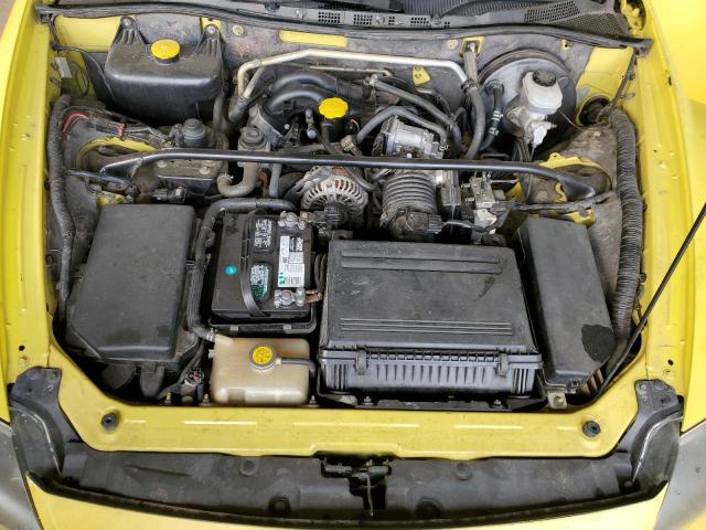 JM1FE17N940139455 - 2004 MAZDA RX8 YELLOW photo 11