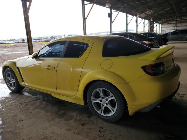 JM1FE17N940139455 - 2004 MAZDA RX8 YELLOW photo 2