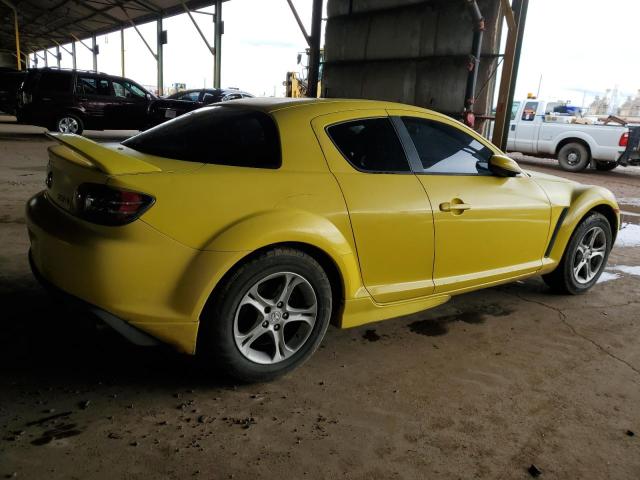 JM1FE17N940139455 - 2004 MAZDA RX8 YELLOW photo 3