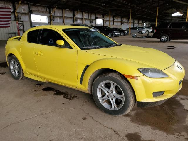JM1FE17N940139455 - 2004 MAZDA RX8 YELLOW photo 4