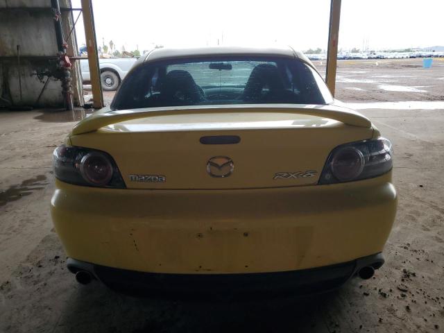 JM1FE17N940139455 - 2004 MAZDA RX8 YELLOW photo 6