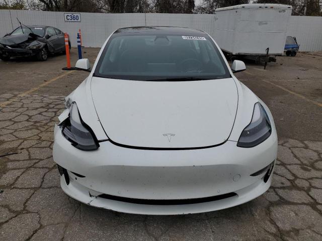 5YJ3E1EA3NF371636 - 2022 TESLA MODEL 3 WHITE photo 5