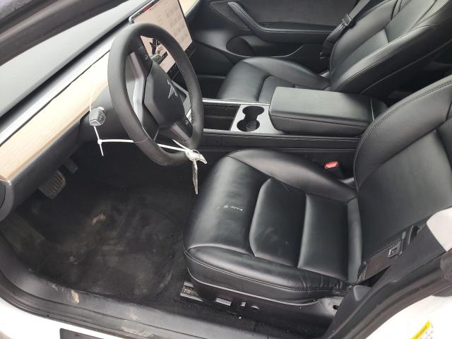 5YJ3E1EA3NF371636 - 2022 TESLA MODEL 3 WHITE photo 7