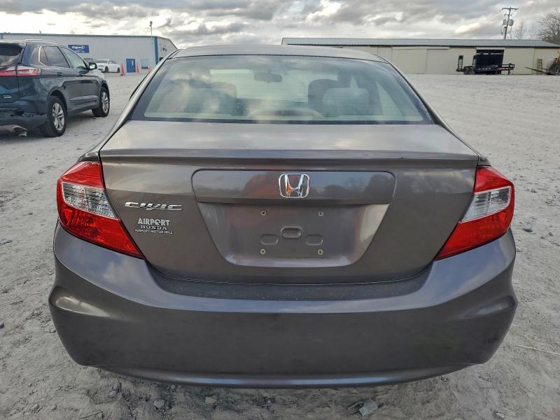 JHMFB2F88CS002910 - 2012 HONDA CIVIC EX Сұр фото 6