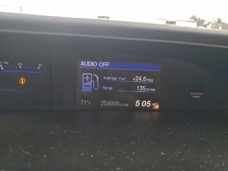 JHMFB2F88CS002910 - 2012 HONDA CIVIC EX Сұр фото 9