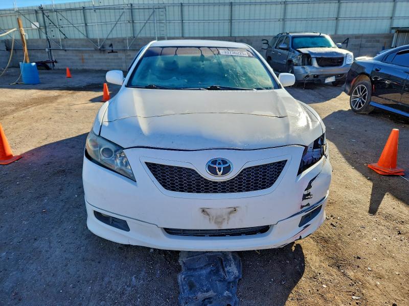 4T1BE46K89U835646 - 2009 TOYOTA CAMRY BASE WHITE photo 5