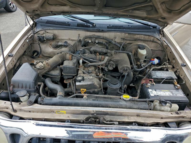 5TEVL52N32Z004310 - 2002 TOYOTA TACOMA XTRACAB ოქროსფერი ფოტო 11