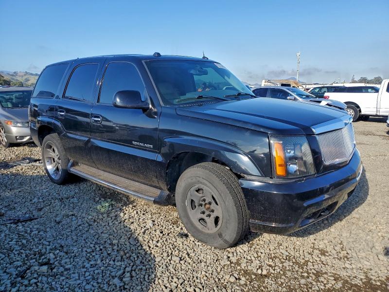 1GYEK63N14R291016 - 2004 CADILLAC ESCALADE LUXURY Czarny zdjęcie 4