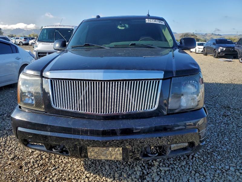 1GYEK63N14R291016 - 2004 CADILLAC ESCALADE LUXURY Czarny zdjęcie 5