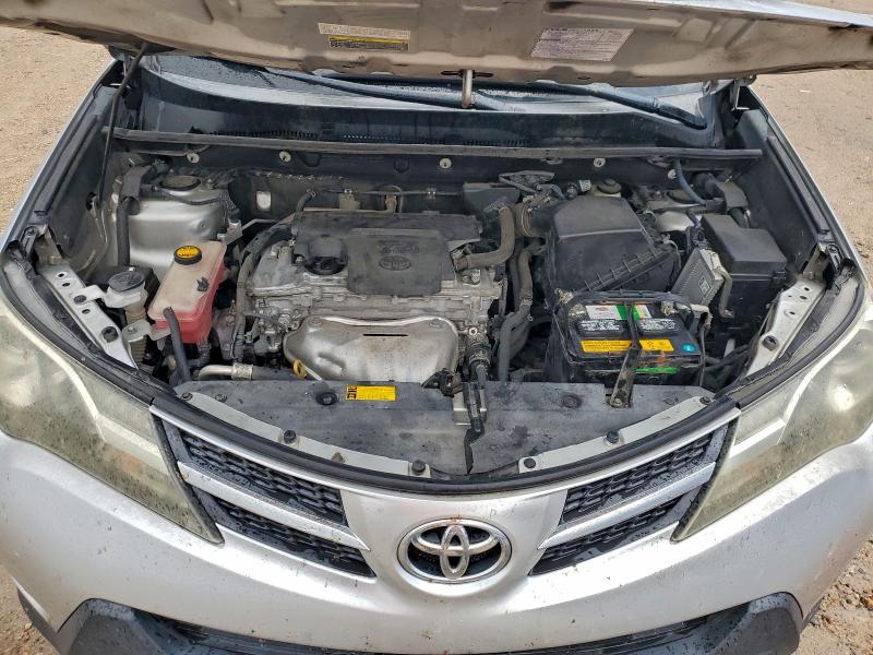 2T3WFREV5FW206730 - 2015 TOYOTA RAV4 XLE 银色 照片 12