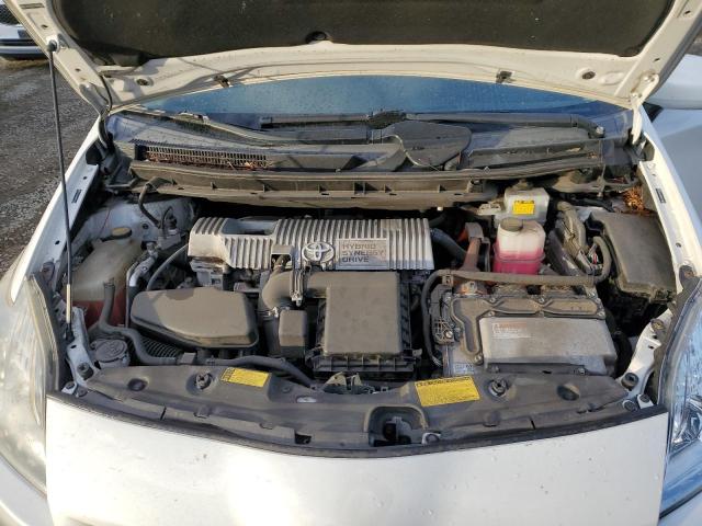 JTDKN3DU9A0229318 - 2010 TOYOTA PRIUS WHITE photo 11