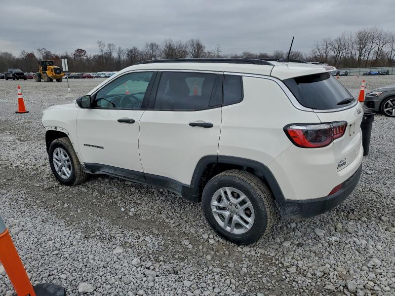 3C4NJDAB4MT573955 - 2021 JEEP COMPASS SPORT 白色 照片 2