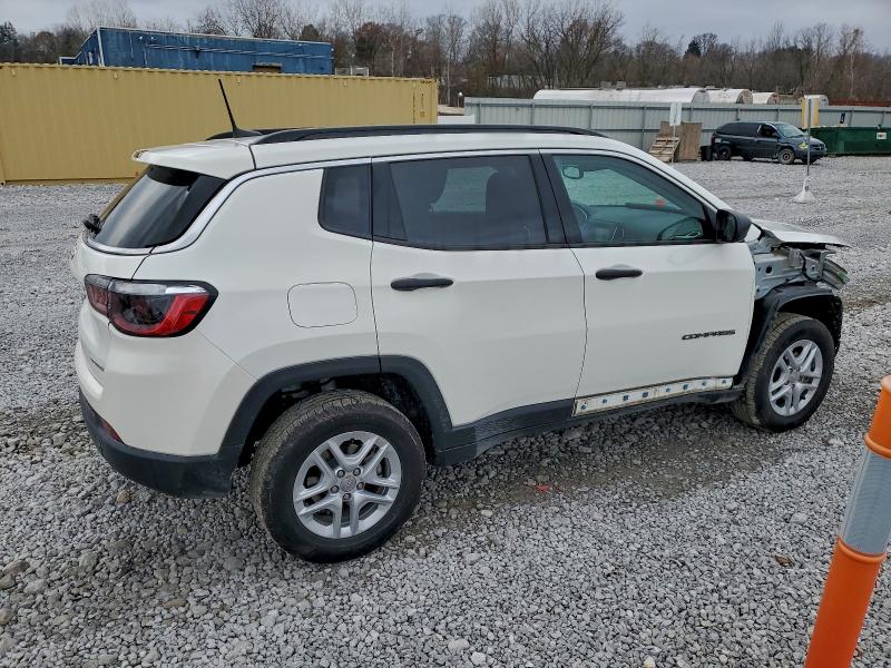 3C4NJDAB4MT573955 - 2021 JEEP COMPASS SPORT 白色 照片 3
