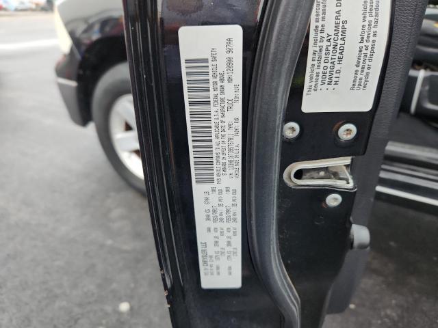 1D3HB18T39S757811 - 2009 DODGE RAM 1500 BLACK photo 12