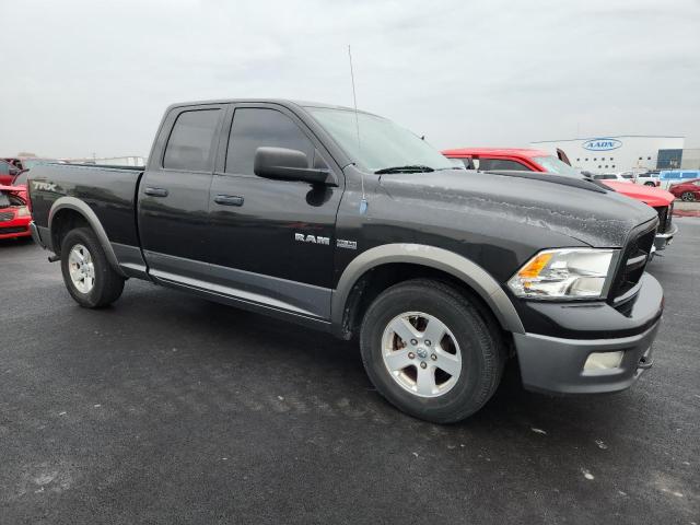 1D3HB18T39S757811 - 2009 DODGE RAM 1500 BLACK photo 4