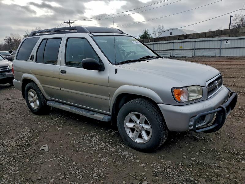 JN8DR09Y14W905662 - 2004 NISSAN PATHFINDER LE GRAY photo 4