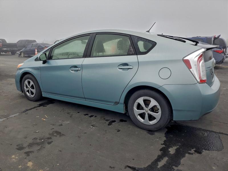 JTDKN3DU9C5397014 - 2012 TOYOTA PRIUS BLUE photo 2