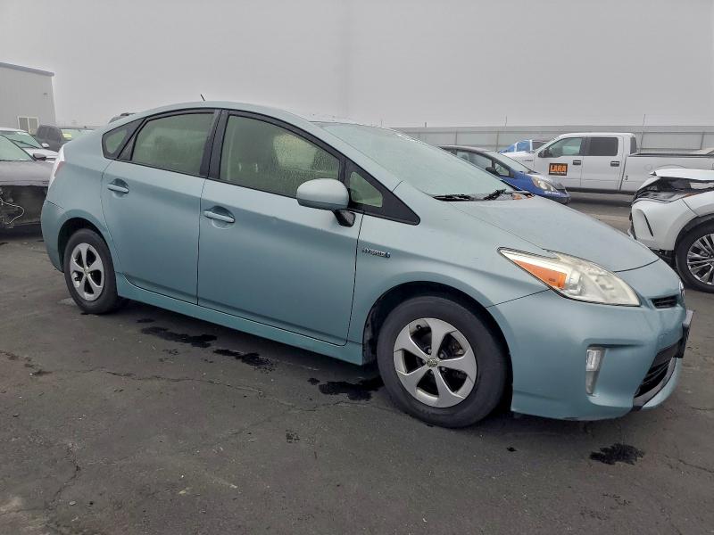 JTDKN3DU9C5397014 - 2012 TOYOTA PRIUS BLUE photo 4