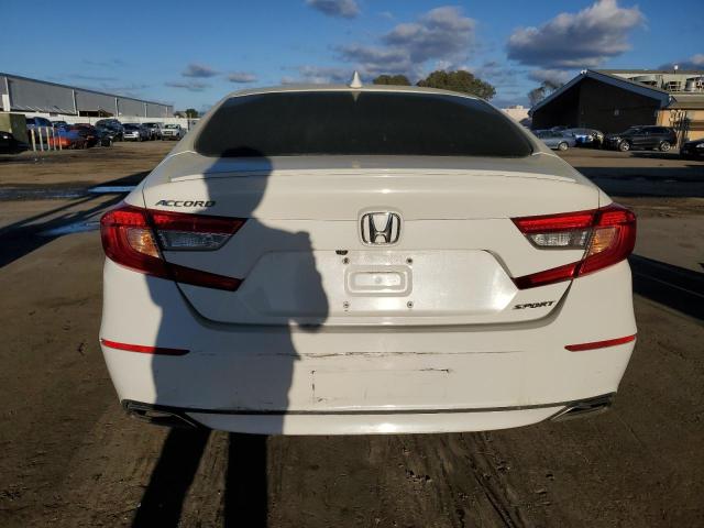 1HGCV1F35KA060957 - 2019 HONDA ACCORD SPORT Ақ фото 6