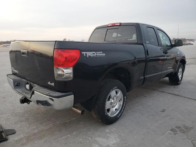 5TFBV54167X020880 - 2007 TOYOTA TUNDRA DOUBLE CAB SR5 BLACK photo 3