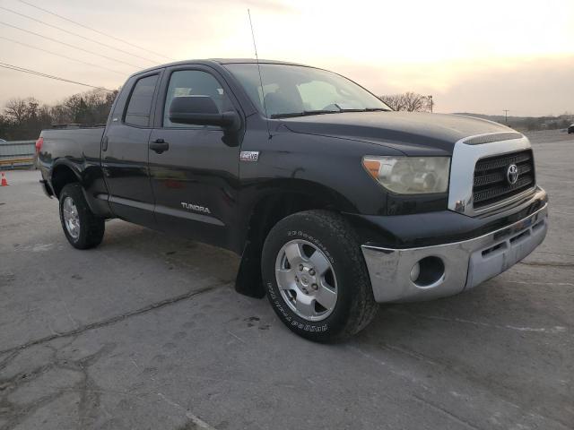 5TFBV54167X020880 - 2007 TOYOTA TUNDRA DOUBLE CAB SR5 BLACK photo 4