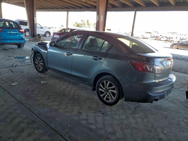 JM1BL1V80D1705868 - 2013 MAZDA 3 I GRAY photo 2