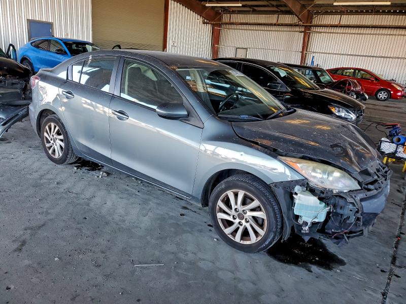 JM1BL1V80D1705868 - 2013 MAZDA 3 I GRAY photo 4