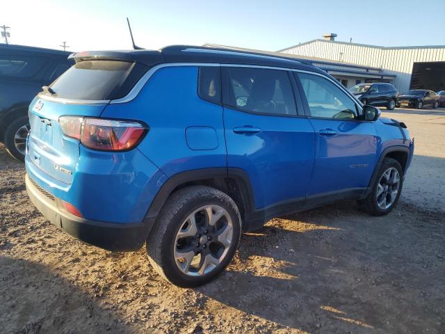 3C4NJDCB9JT373033 - 2018 JEEP COMPASS LIMITED Синій фото 3