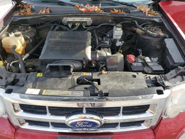 1FMCU9DG3AKD24042 - 2010 FORD ESCAPE XLT RED photo 12