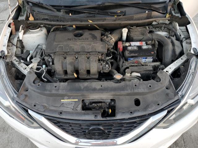 3N1AB7AP4KY252705 - 2019 NISSAN SENTRA S თეთრი ფოტო 11