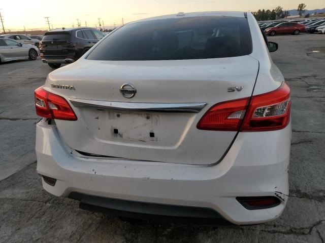 3N1AB7AP4KY252705 - 2019 NISSAN SENTRA S თეთრი ფოტო 6