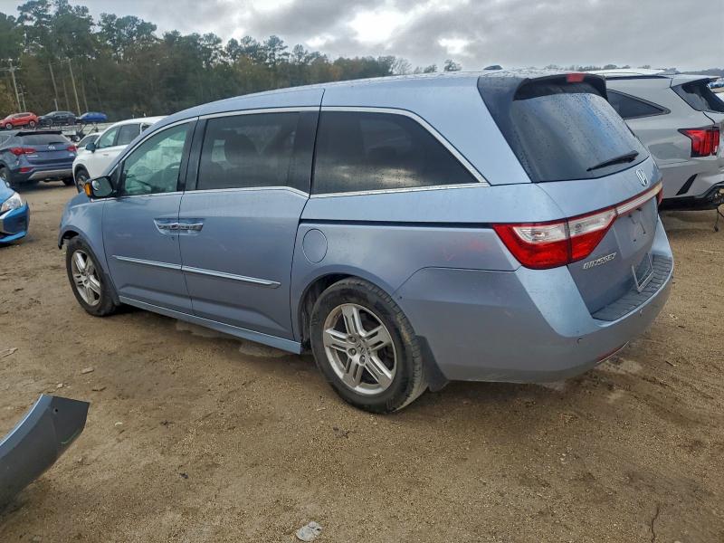 5FNRL5H95BB081290 - 2011 HONDA ODYSSEY TOURING SILVER photo 2