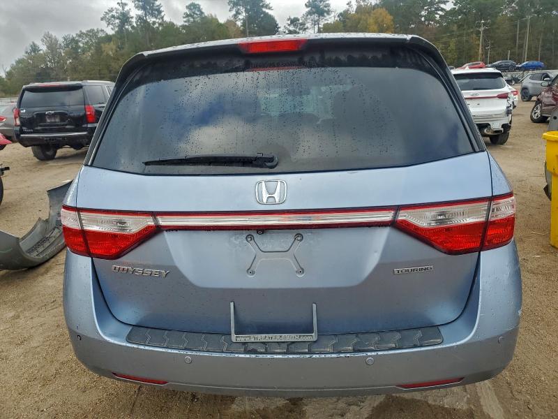 5FNRL5H95BB081290 - 2011 HONDA ODYSSEY TOURING SILVER photo 6