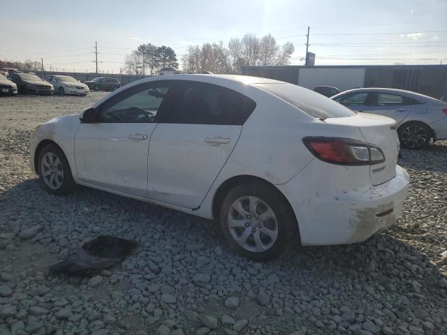 JM1BL1TF7D1705190 - 2013 MAZDA 3 I WHITE photo 2
