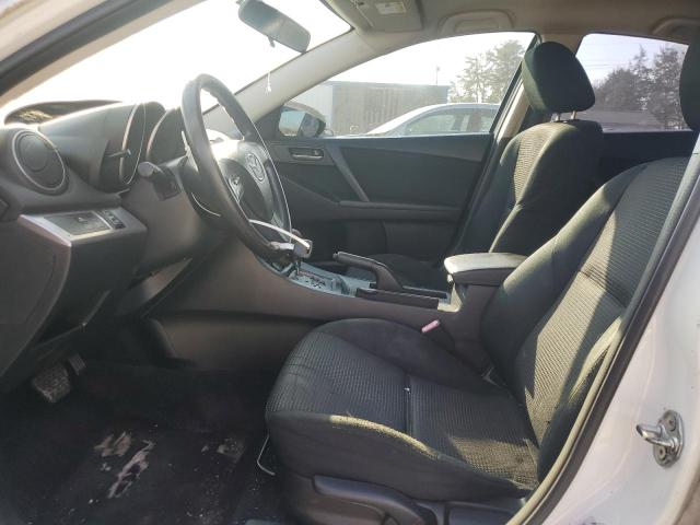 JM1BL1TF7D1705190 - 2013 MAZDA 3 I WHITE photo 7