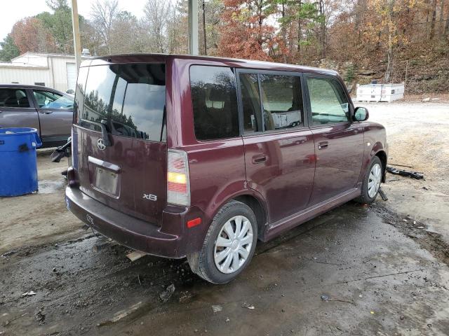 JTLKT324640153039 - 2004 TOYOTA SCION XB 勃艮第红 照片 3