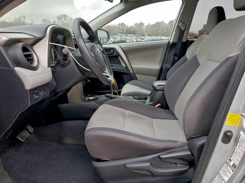 2T3RFREV7DW073284 - 2013 TOYOTA RAV4 XLE SILVER photo 7