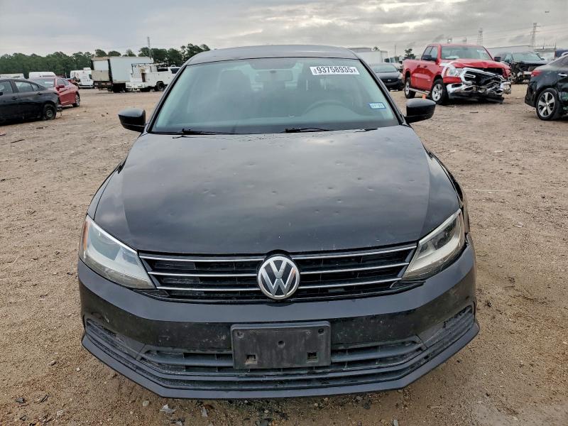 3VWLA7AJ8FM415127 - 2015 VOLKSWAGEN JETTA TDI BLACK photo 5