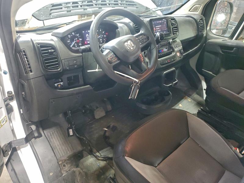 3C6LRVDG9SE507441 - 2025 RAM PROMASTER 2500 HIGH Ақ фото 8