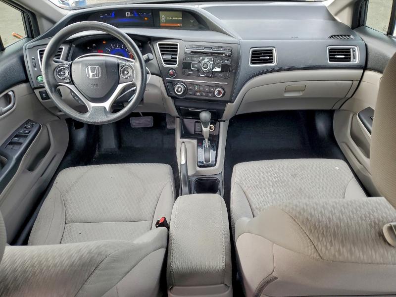 19XFB2F50EE206856 - 2014 HONDA CIVIC LX GRAY photo 8