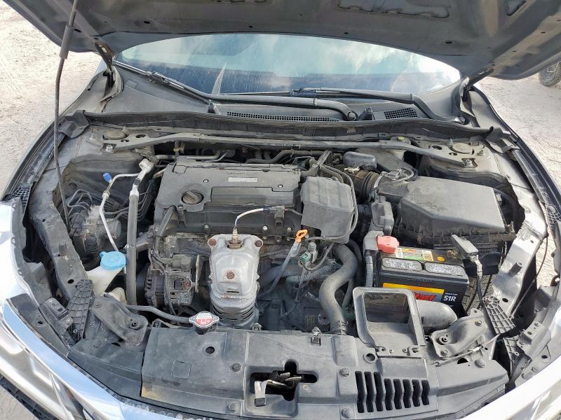 1HGCR2F75GA110518 - 2016 HONDA ACCORD EX შავი ფოტო 11