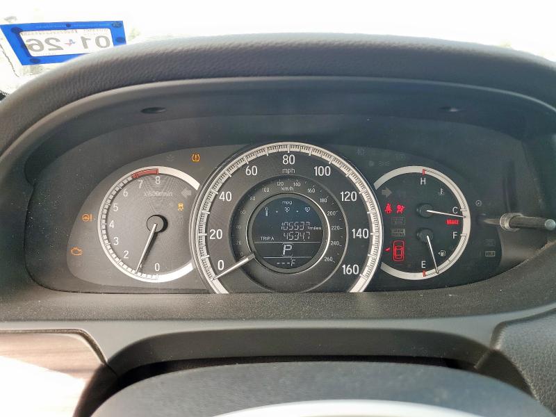 1HGCR2F75GA110518 - 2016 HONDA ACCORD EX შავი ფოტო 9