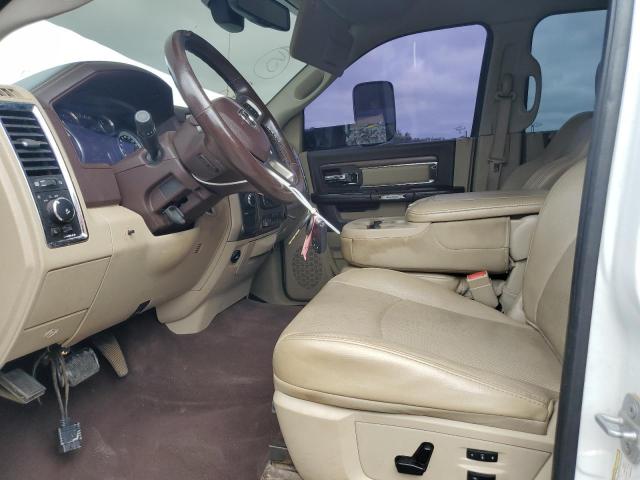 3C6UR5NL1DG592444 - 2013 RAM 2500 LARAMIE Weiß Foto 7