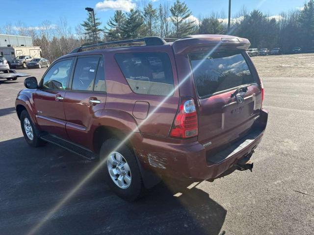 JTEBU14R578094752 - 2007 TOYOTA 4RUNNER SR5 ბურგუნდია ფოტო 3